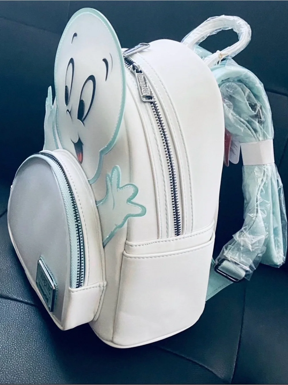 Loungefly Universal Casper The Friendly Ghost Let's Be Friends Mini Backpack